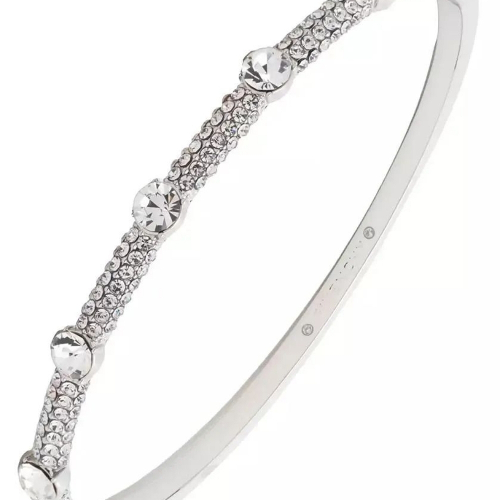Givenchy Pavé Hoop Earrings & Bangle Bracelet - Picture 7 of 10
